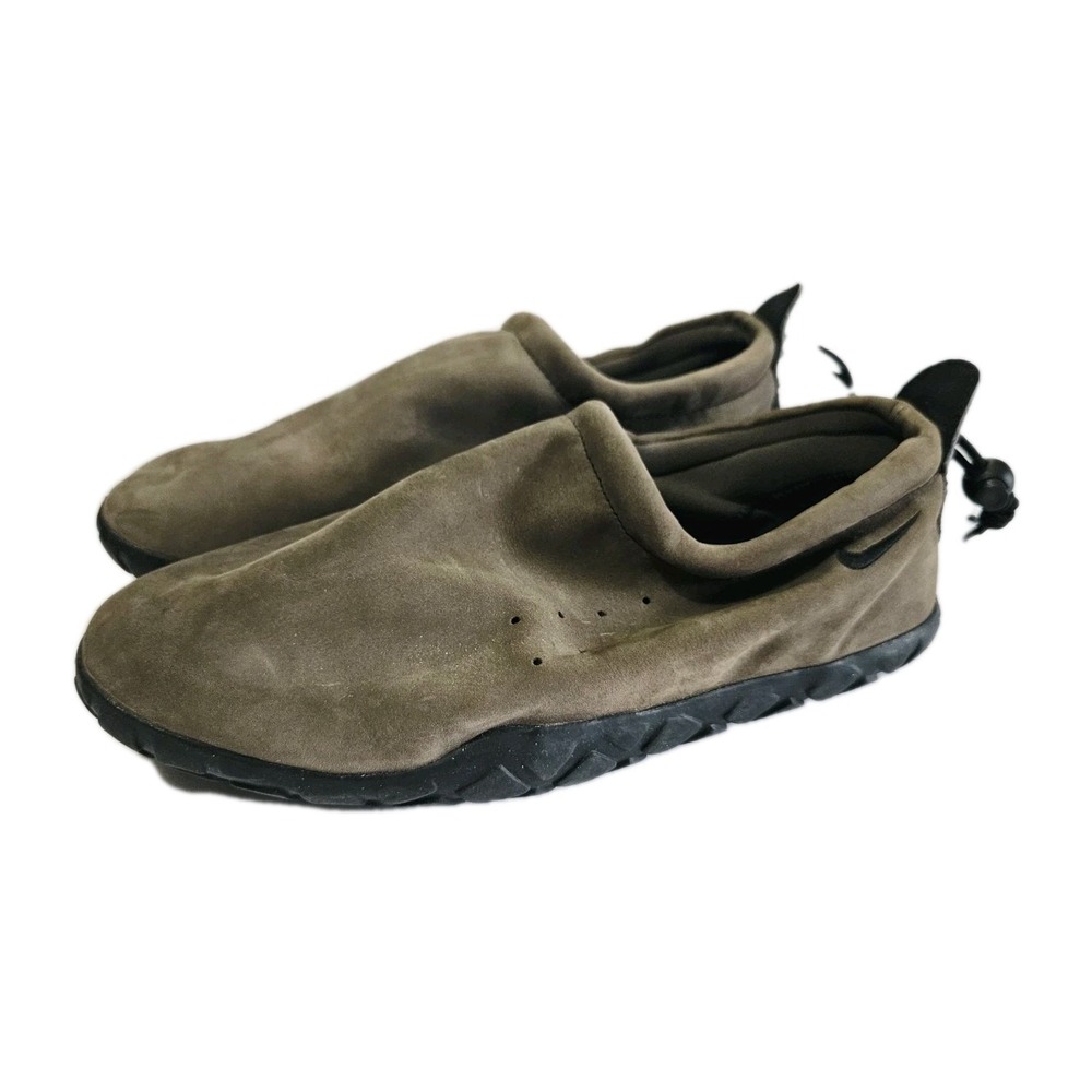 Vintage 1995 Nike Air Moc Flax Brick-Flax 175035-261 Sneaker Men's Size 10